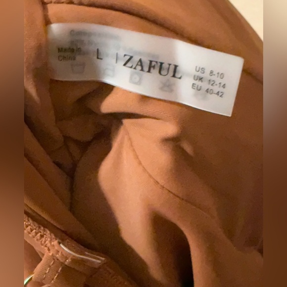 ZAFUL Tankini Tops Women’s Twist Front Tummy Control Bathing Suit Swim Tank Top - Picture 4 of 4